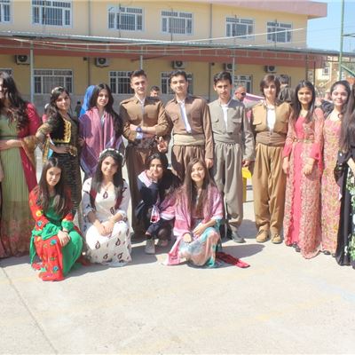 Sarwaran Students Celebrate Kurdish Clothes Day